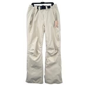 Wildhorn Kessler Snow Black Belted Zipper Pockets Wide Leg‎ Womens Pants XXL